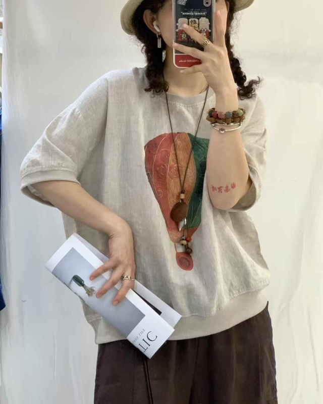韓 熱氣球上衣 2色