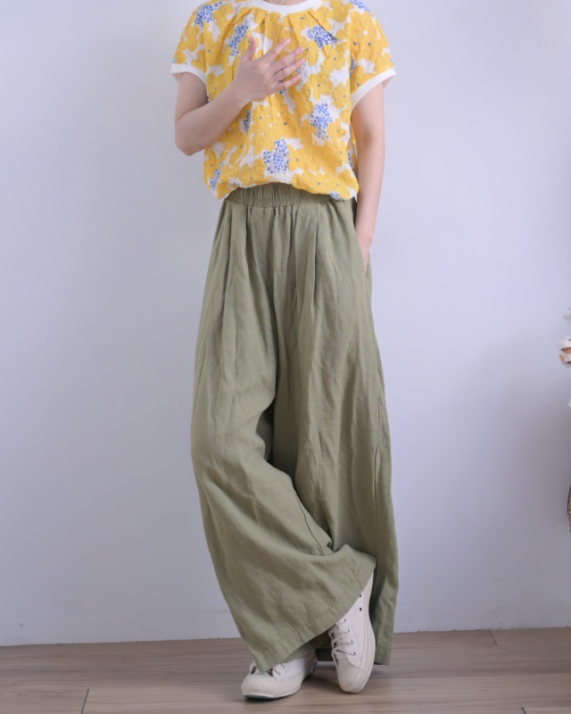 韓 點點花上衣 3色 size