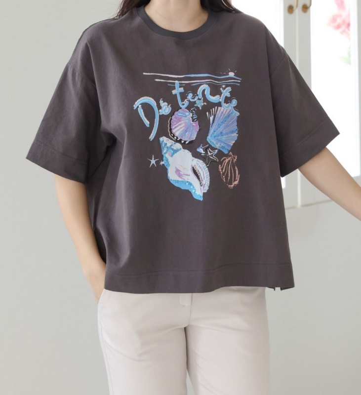 韓 貝殼上衣 2色 size