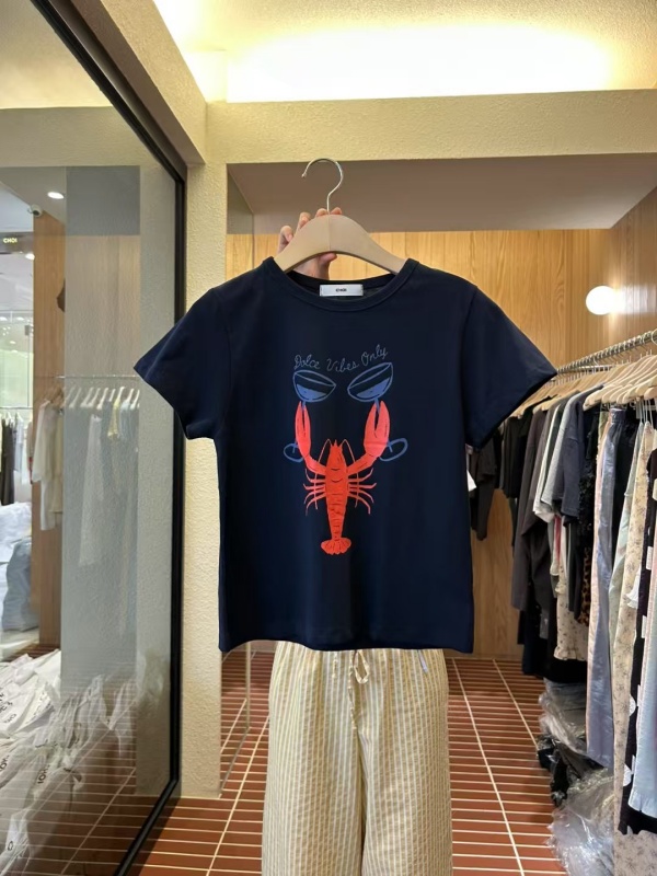 韓 龍蝦上衣 3色 size
