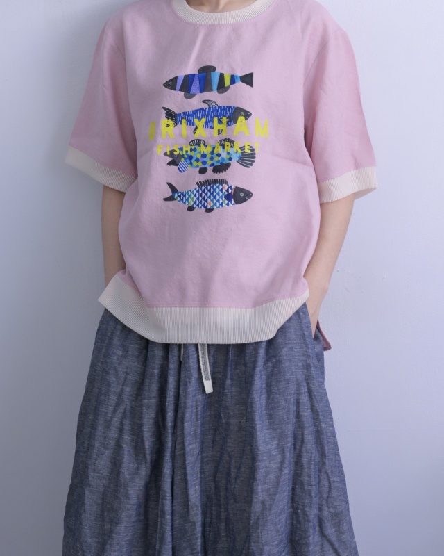 韓 魚們上衣 2色 size