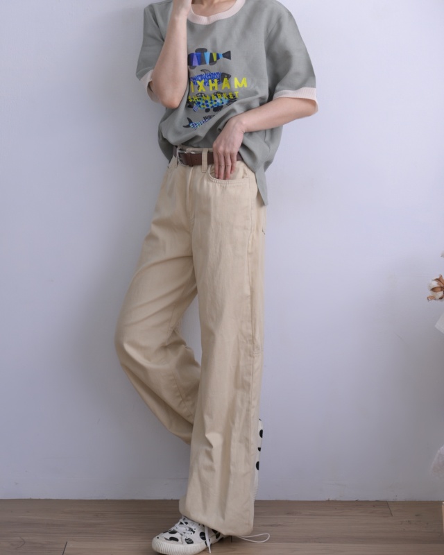 韓 魚們上衣 2色 size