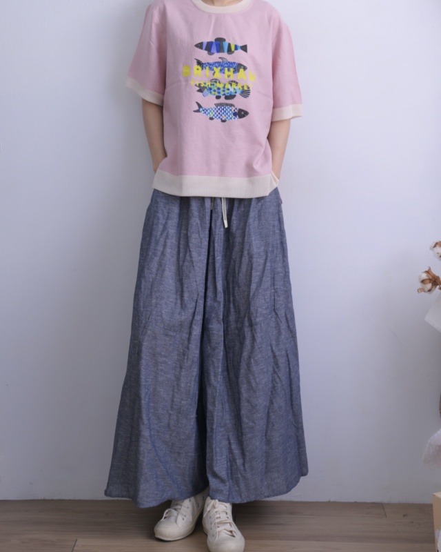 韓 魚們上衣 2色 size