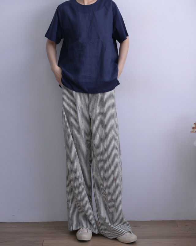 韓 素色剪接上衣 2色 size