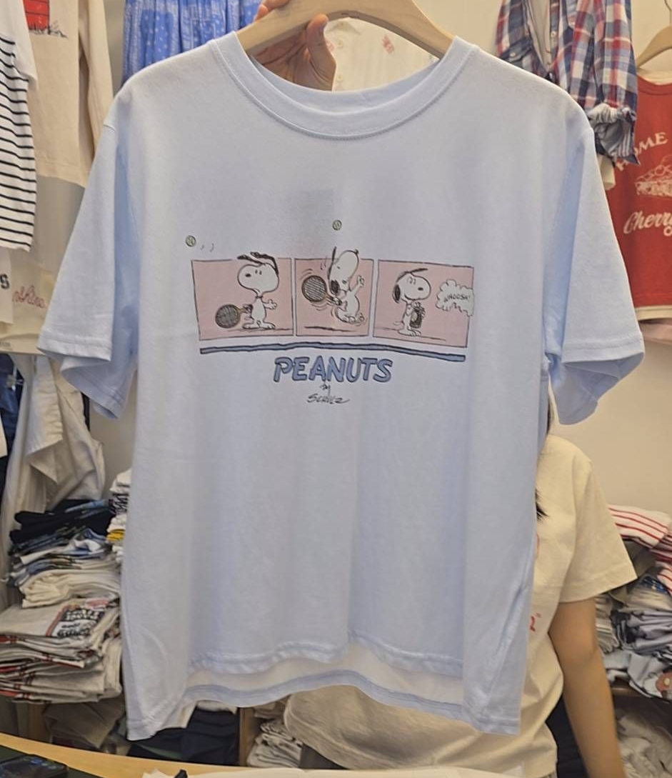 韓 三格卡通上衣 2色 size