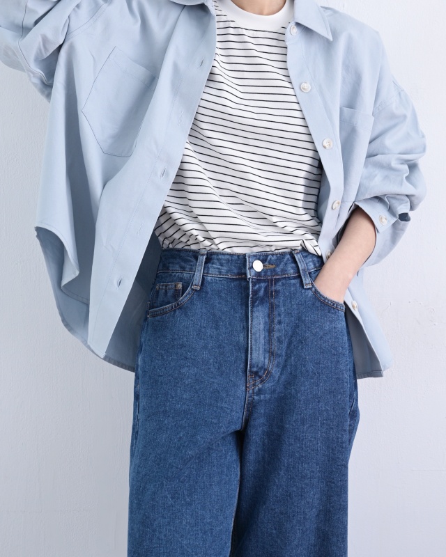 韓 後有扣襯衫 3色 size
