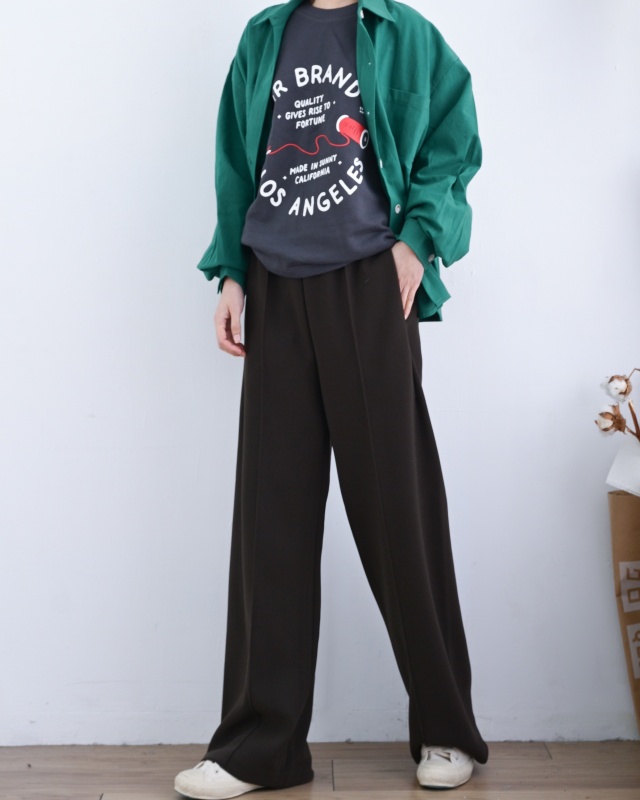 韓 後有扣襯衫 3色 size