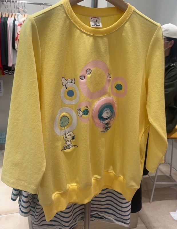韓 泡泡卡通上衣 3色 size