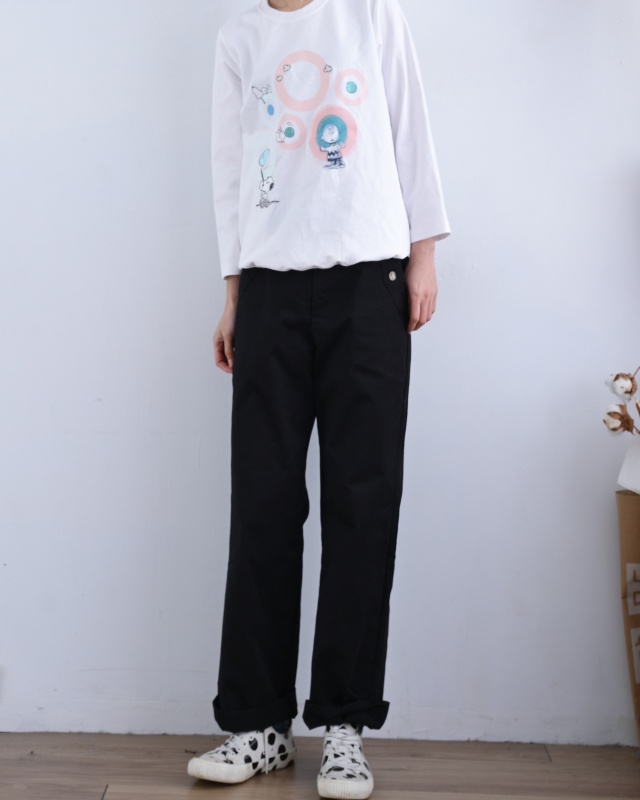 韓 泡泡卡通上衣 3色 size