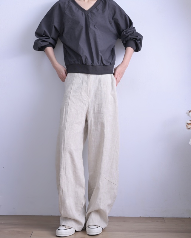韓 V領輕薄長袖上衣 3色 size