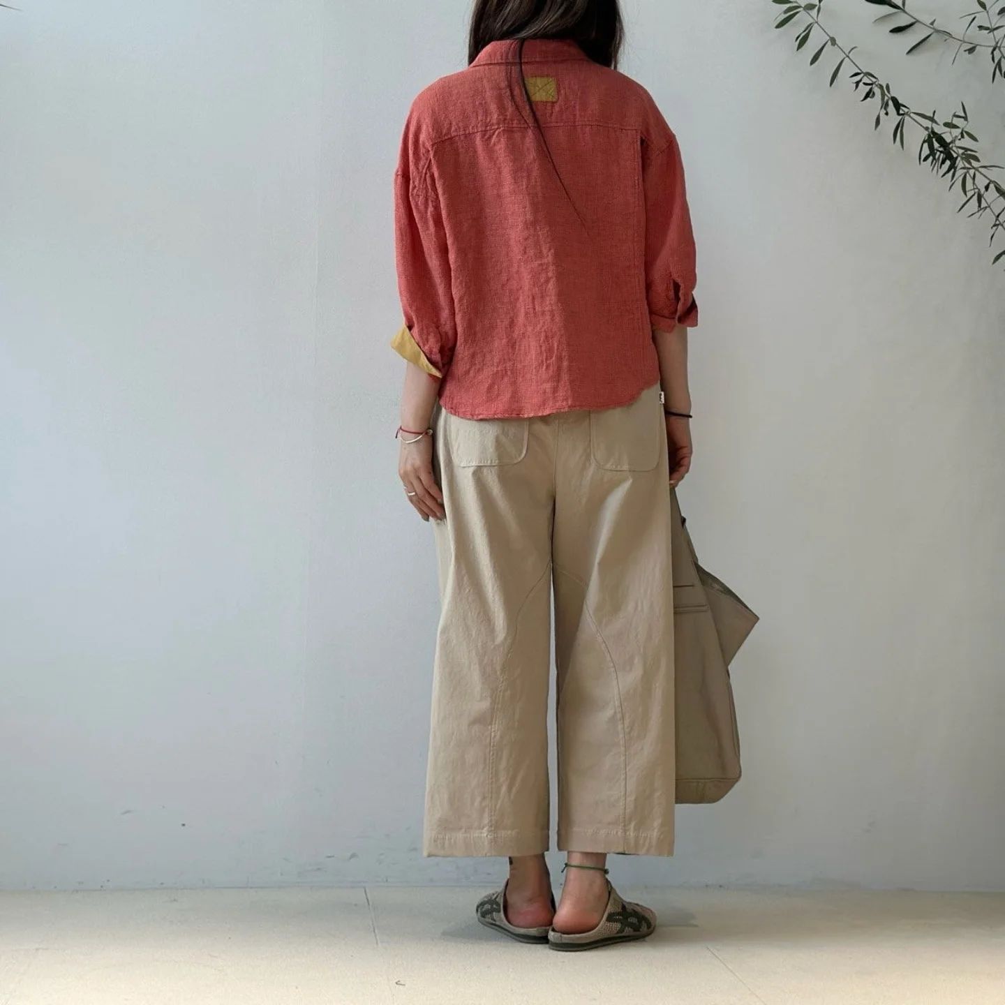 韓 配色口袋襯衫 3色 size