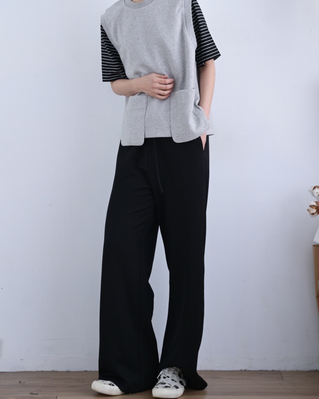 韓 兩口袋背心 2色 size