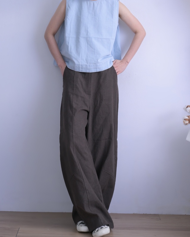 韓 牛仔無袖上衣 2色 size