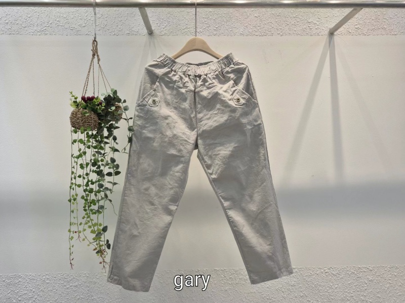韓 小圓扣休閒褲 5色 size