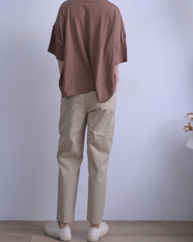 韓 小口袋休閒褲 3色 size