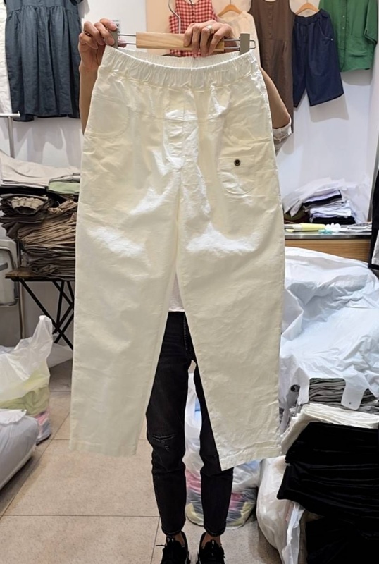 韓 小口袋休閒褲 3色 size