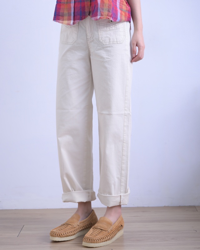 韓 前小口袋長褲 3色 size