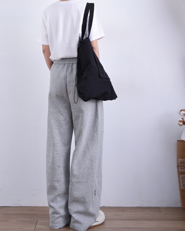 韓 雙綁帶棉質休閒褲 3色 size