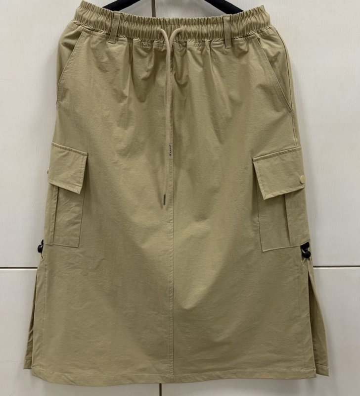 韓 側開岔口袋長裙 3色 size