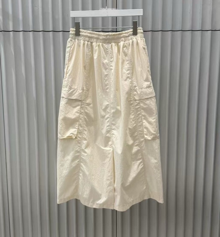 韓 腰綁帶側口袋裙 3色 size