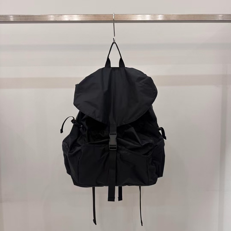 韓 素色尼龍後背包 2色 size