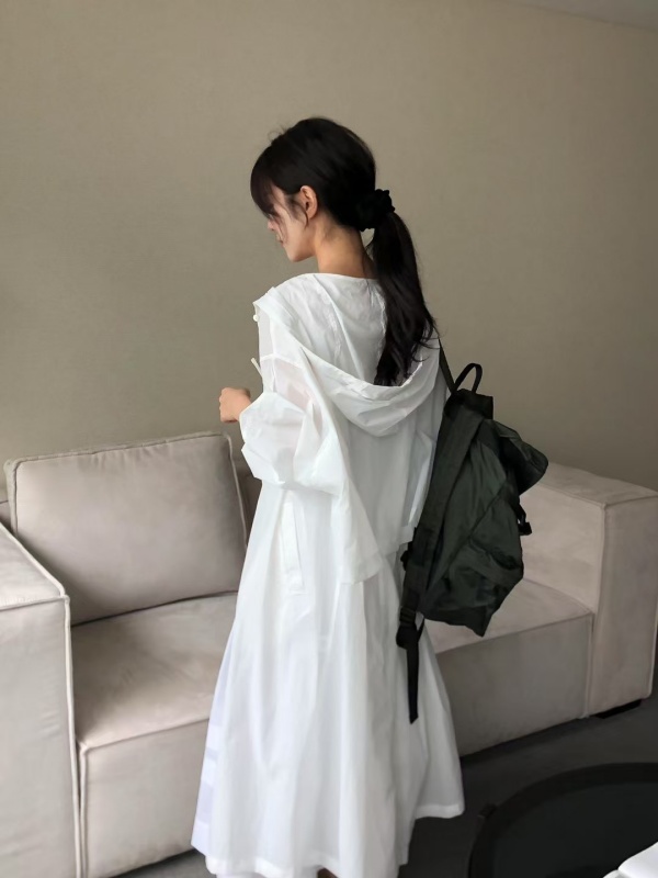 韓 素色尼龍後背包 2色 size