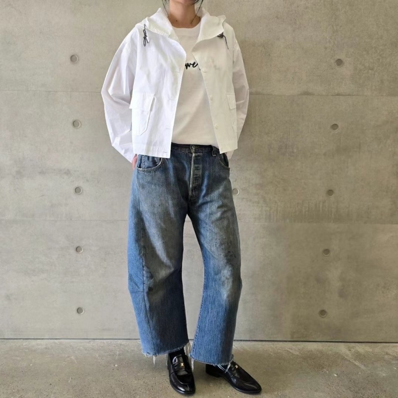 韓 前口袋拉鍊短版連帽外套 3色 size