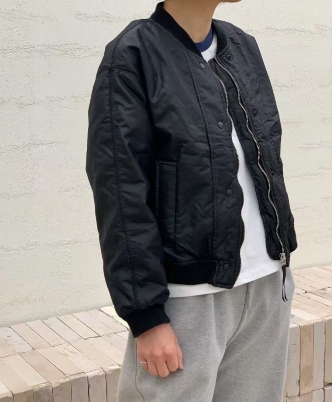 韓 皺皺短版外套 size