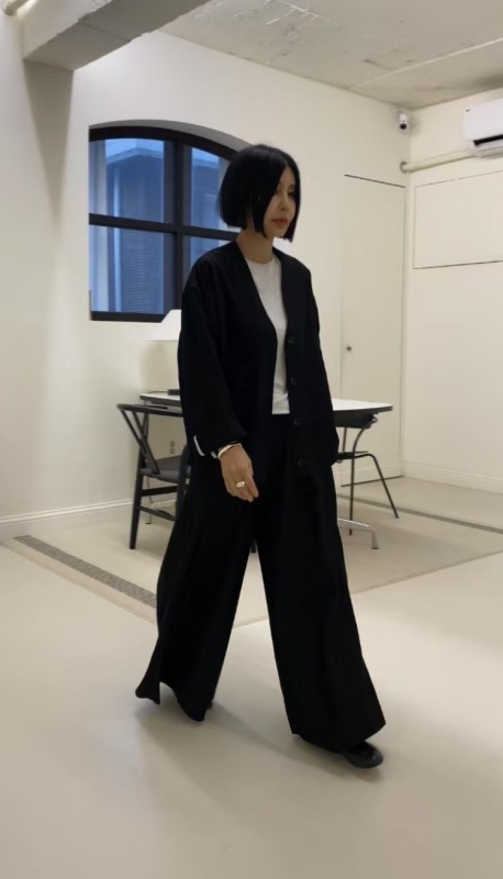 韓 V領大口袋外套 3色 size