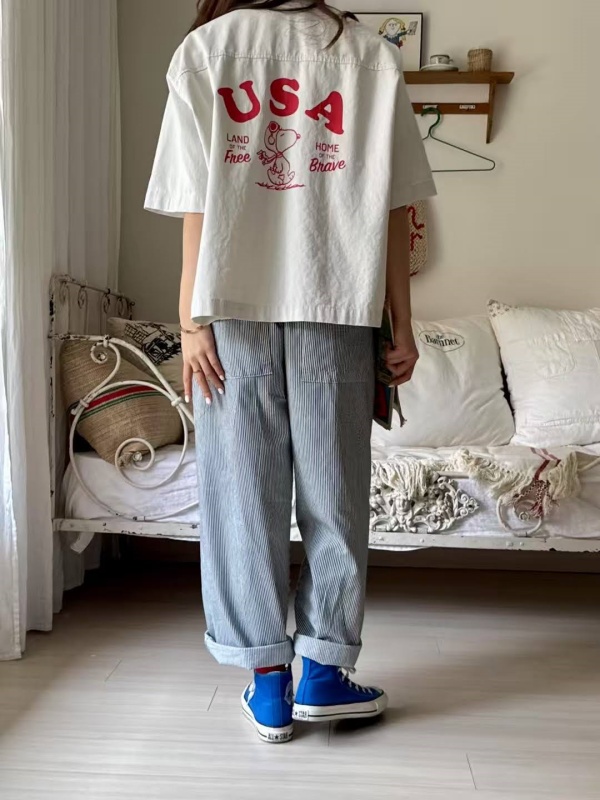 韓 USA短版外套 3色 size