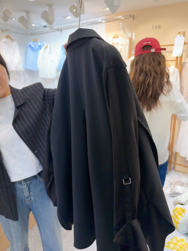 韓 袖拉環西裝外套 2色 size