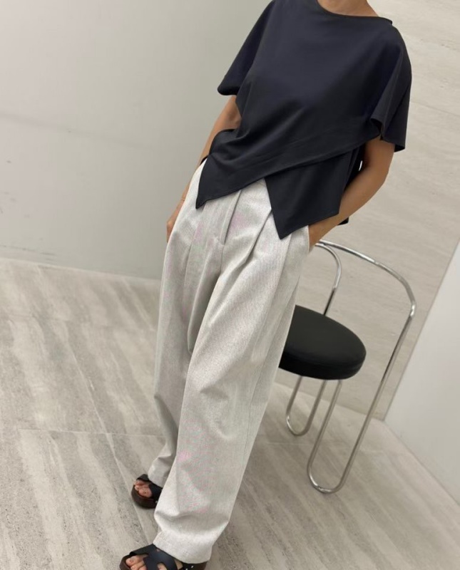 韓 造型開衩上衣 3色 size
