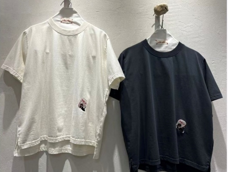 韓 衣襬黑小喵上衣 2色 size