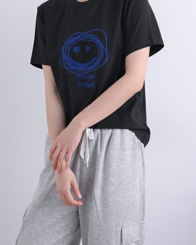 韓 亂畫微笑上衣 3色 size