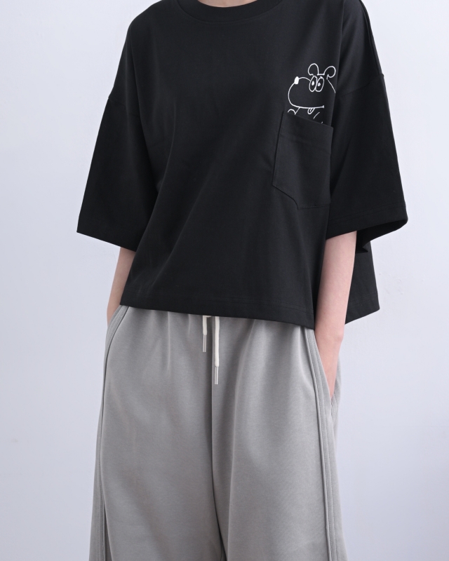 韓 河馬上衣 2色 size