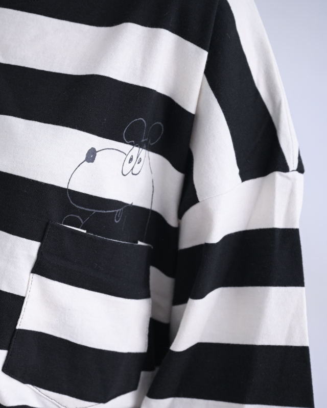 韓 河馬上衣 2色 size