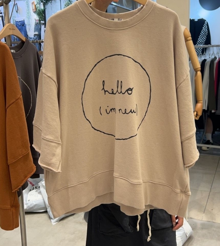 韓 寬鬆版哈囉上衣 2色 size