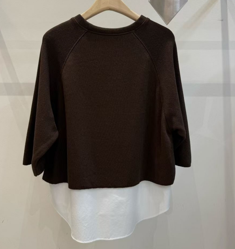 韓 假兩件上衣 2色 size