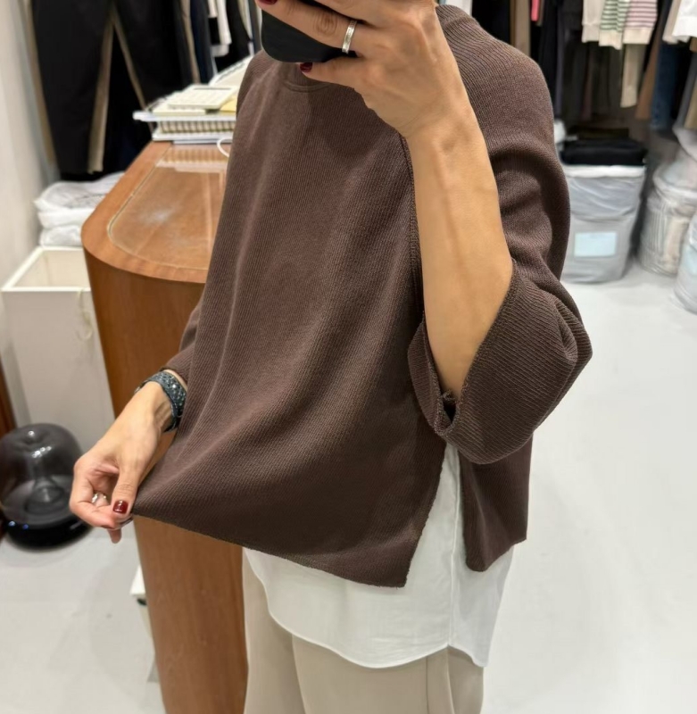 韓 假兩件上衣 2色 size