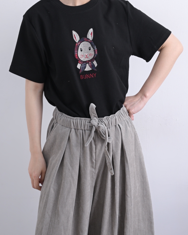 韓 批頭巾兔子上衣 3色 size