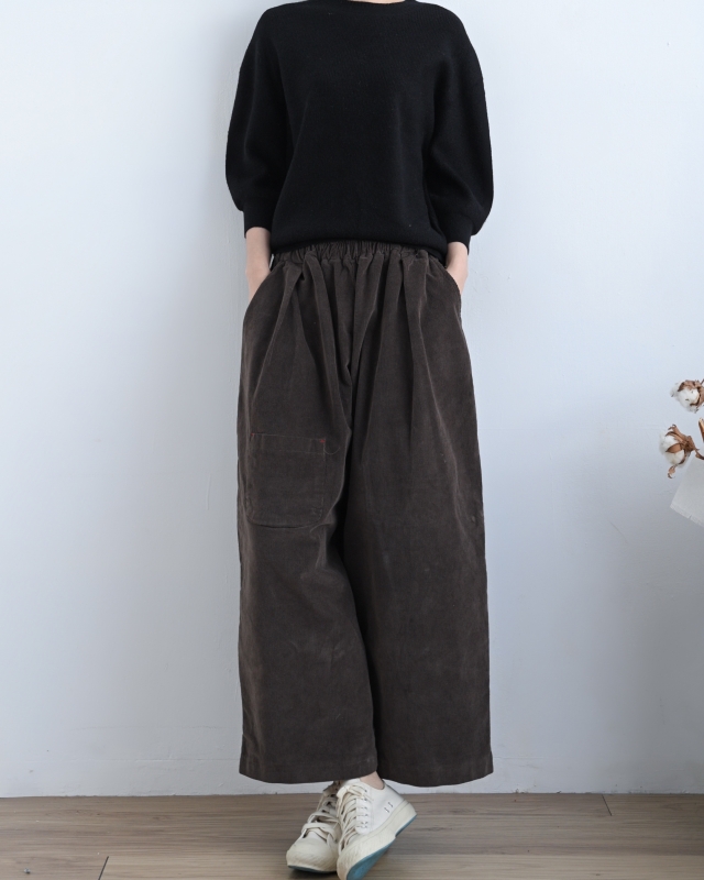 韓 圓領弧形針織上衣 4色 size