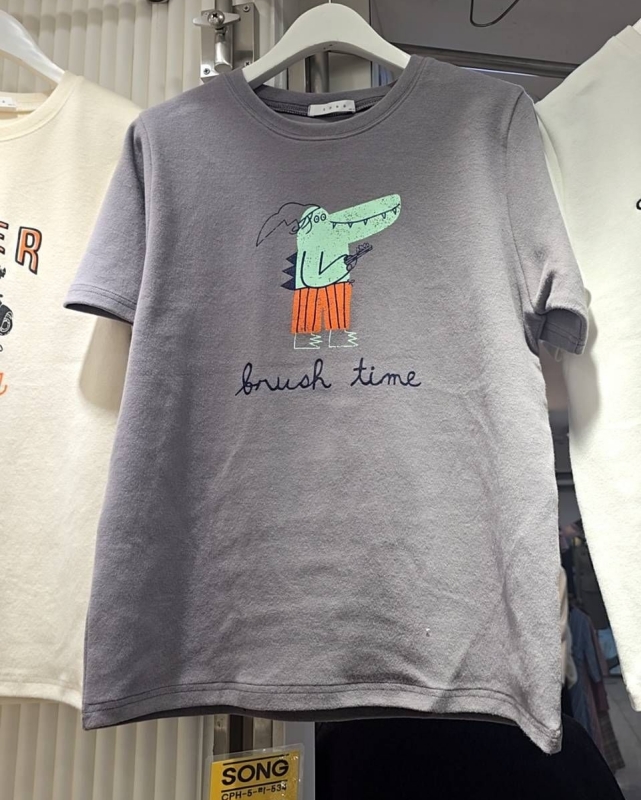 韓 鱷魚棉上衣 2色 size