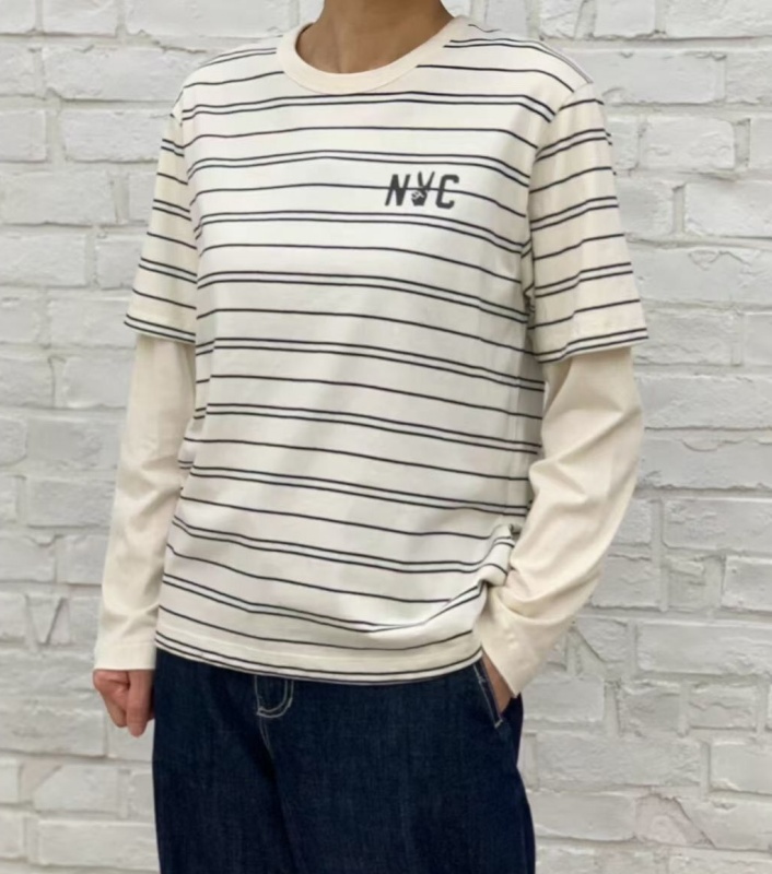 韓 假兩件式N耶C上衣 2色 size