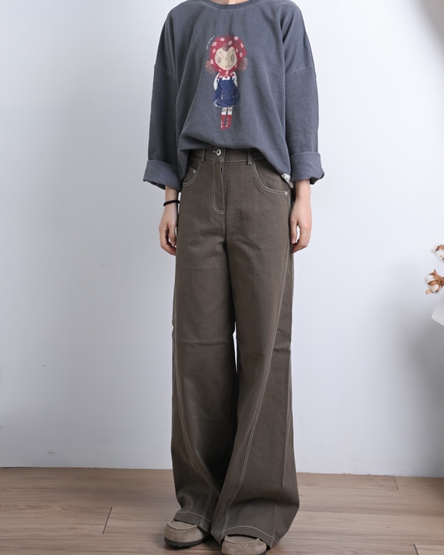 韓 點點頭巾女孩上衣 3色 size