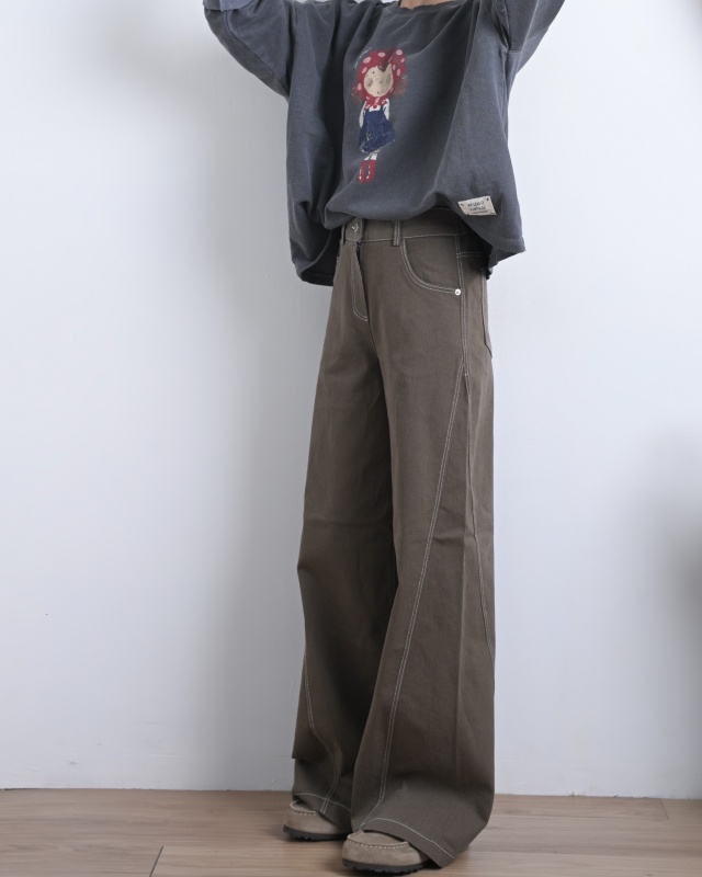 韓 點點頭巾女孩上衣 3色 size