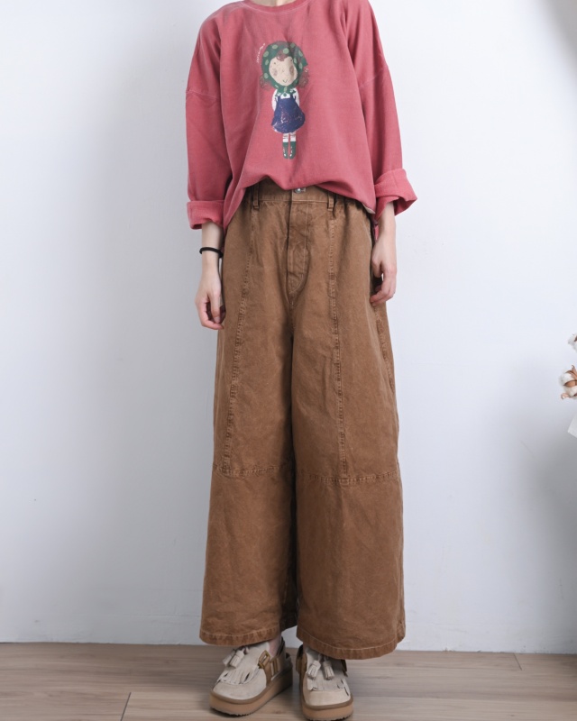 韓 點點頭巾女孩上衣 3色 size