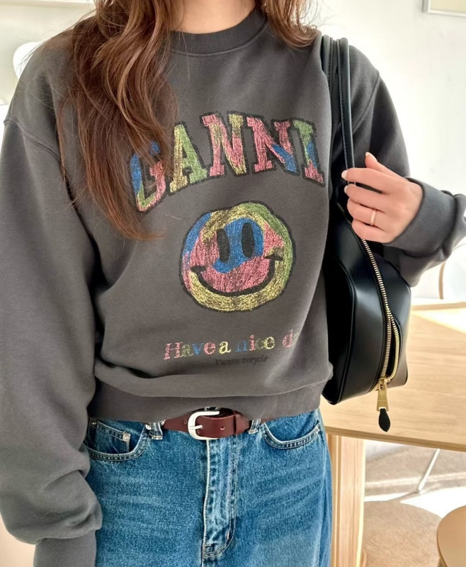 韓 繽紛微笑上衣 2色 size