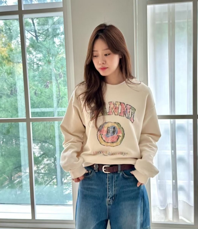 韓 繽紛微笑上衣 2色 size