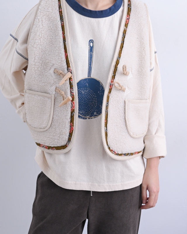 韓 平底鍋上衣 3色 size