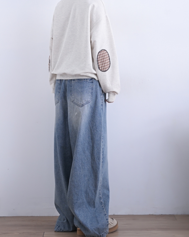 韓 大R數字上衣 2色 size